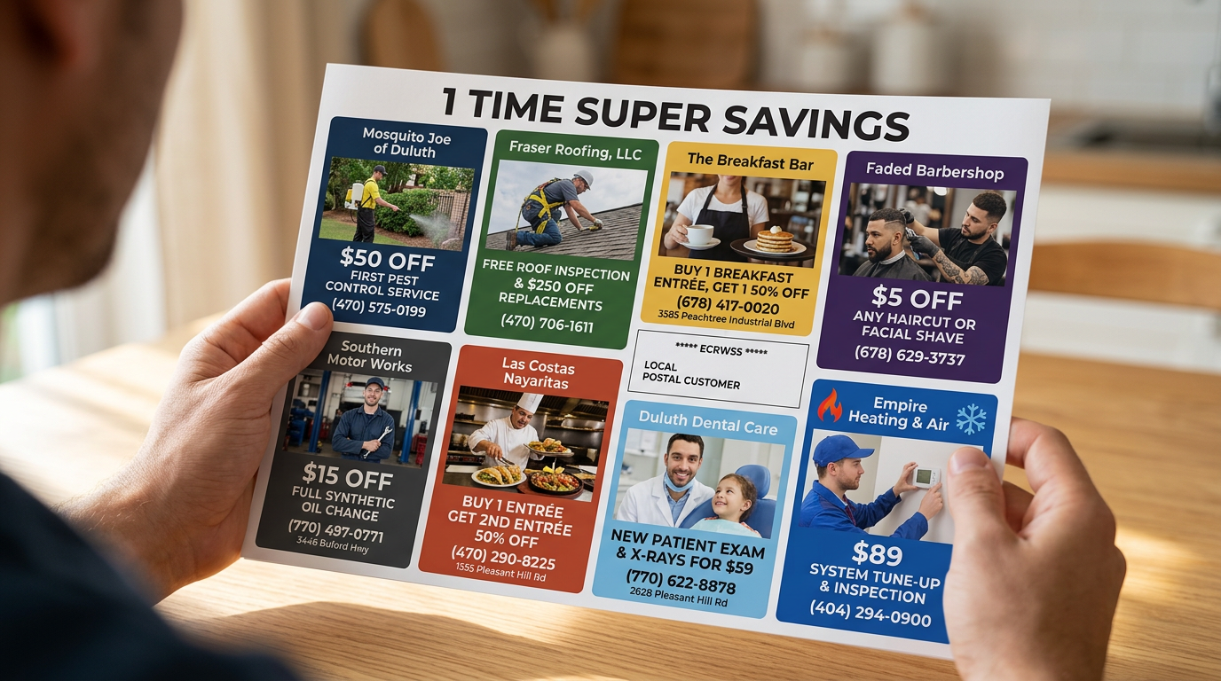 Duluth super savings coupon flyer